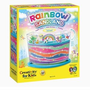 BRAND NEW IN BOX! Creativity for Kids Rainbow Sandland!